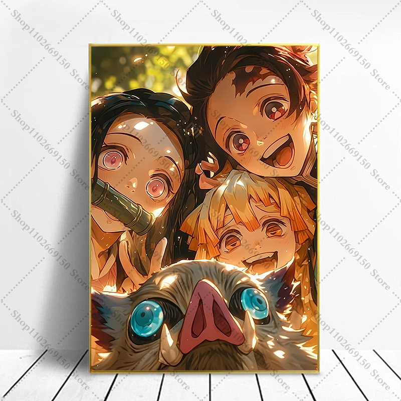 Home Decor Wall Pictures - 애니메이션 창의적인 그림 홈 데코 액세서리