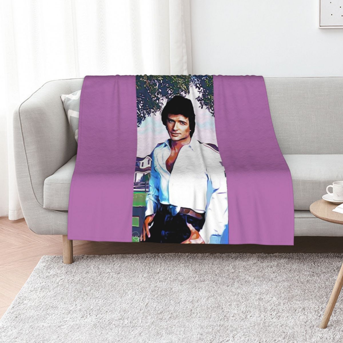Home Decor Dallas - BOBBY EWING - 댈러스 테마 담요,
