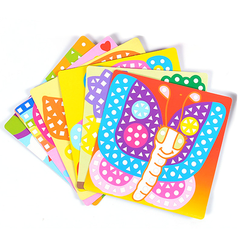 6/12개 모자이크 그림 DIY 폼 퍼즐 3D EVA  - Home Decor Scrap 리뷰 및 가격