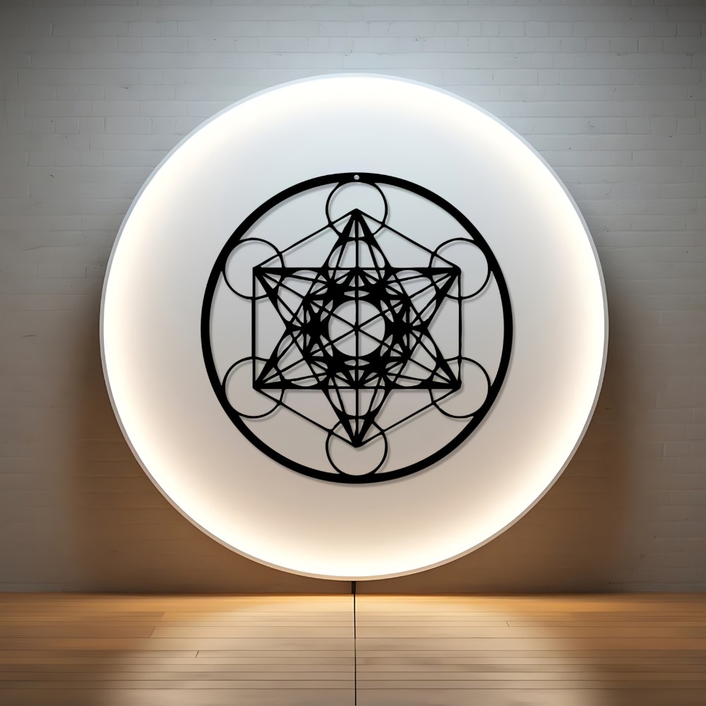 CIFBUY 철제 벽 장식 다윗의 별 금속 조각품 녹  - Home Decor Wall Art 리뷰 및 가격