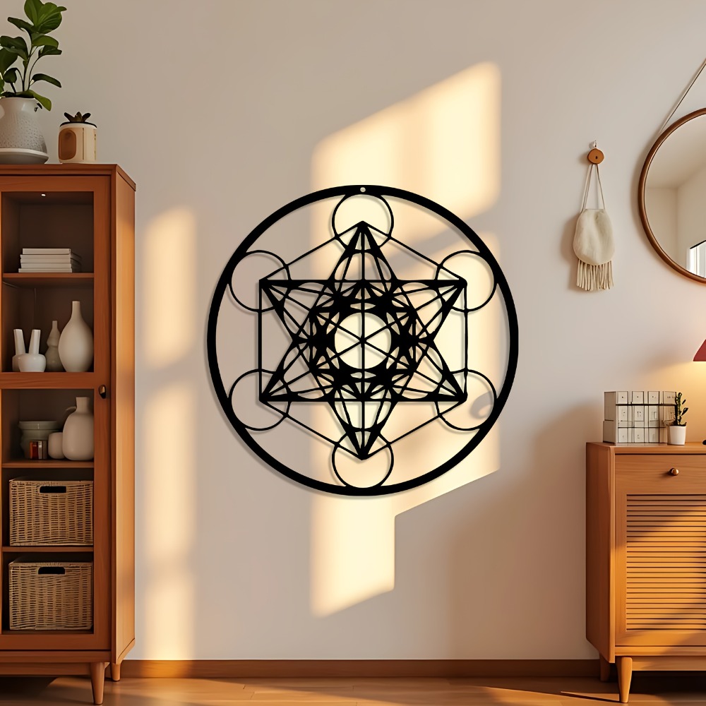 CIFBUY 철제 벽 장식 다윗의 별 금속 조각품 녹  - Home Decor Wall Art 리뷰 및 가격
