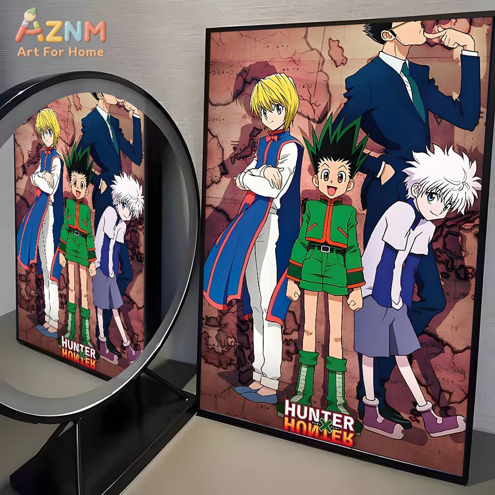 1개 AZMNHot 일본 애니메이션 헌터X헌터 포스터  - Home Decor Scrap 리뷰 및 가격