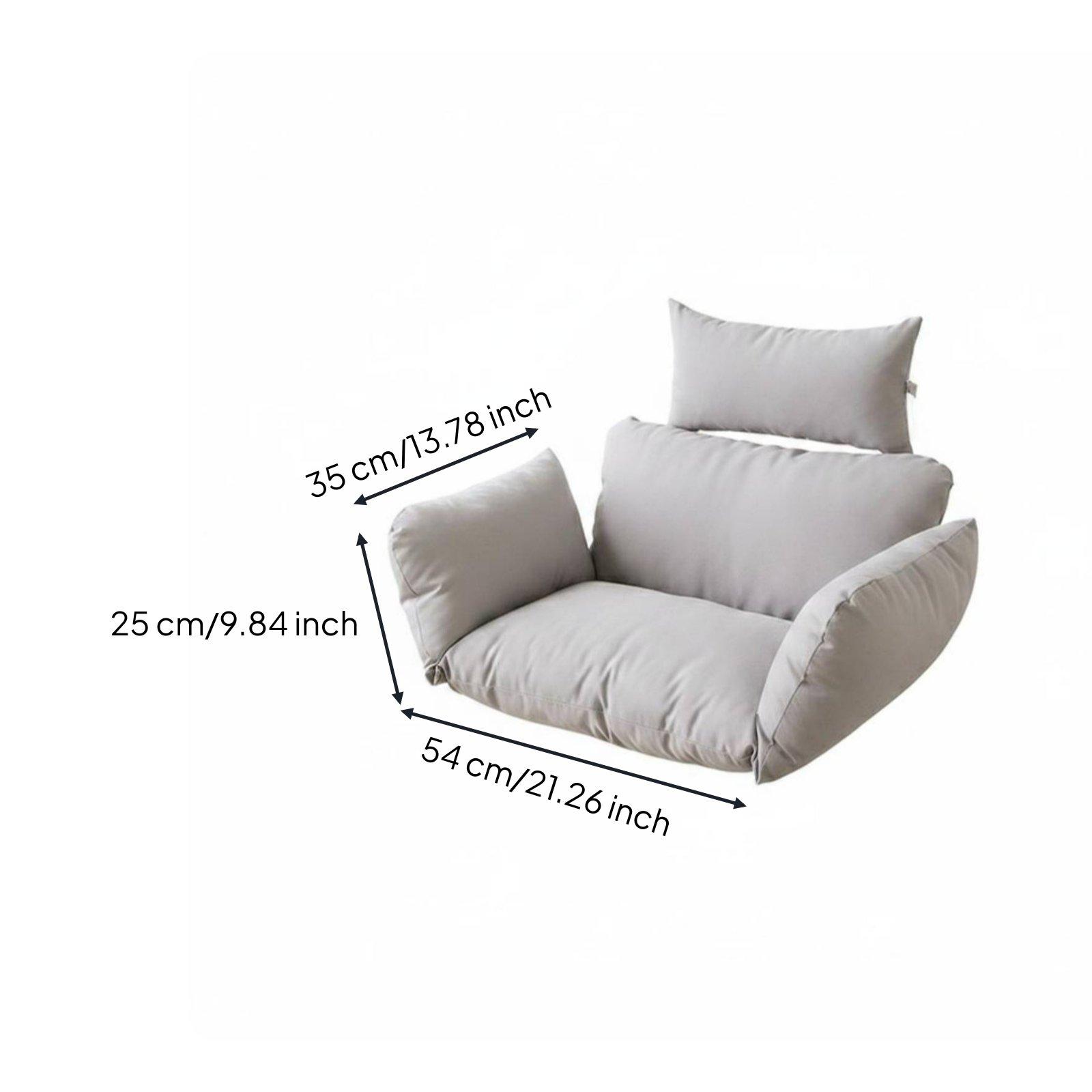 탈부착 가능한 쿠션 커버 시트 패드 - 행잉 체어, 에 - Home Decor Furniture 리뷰 및 가격