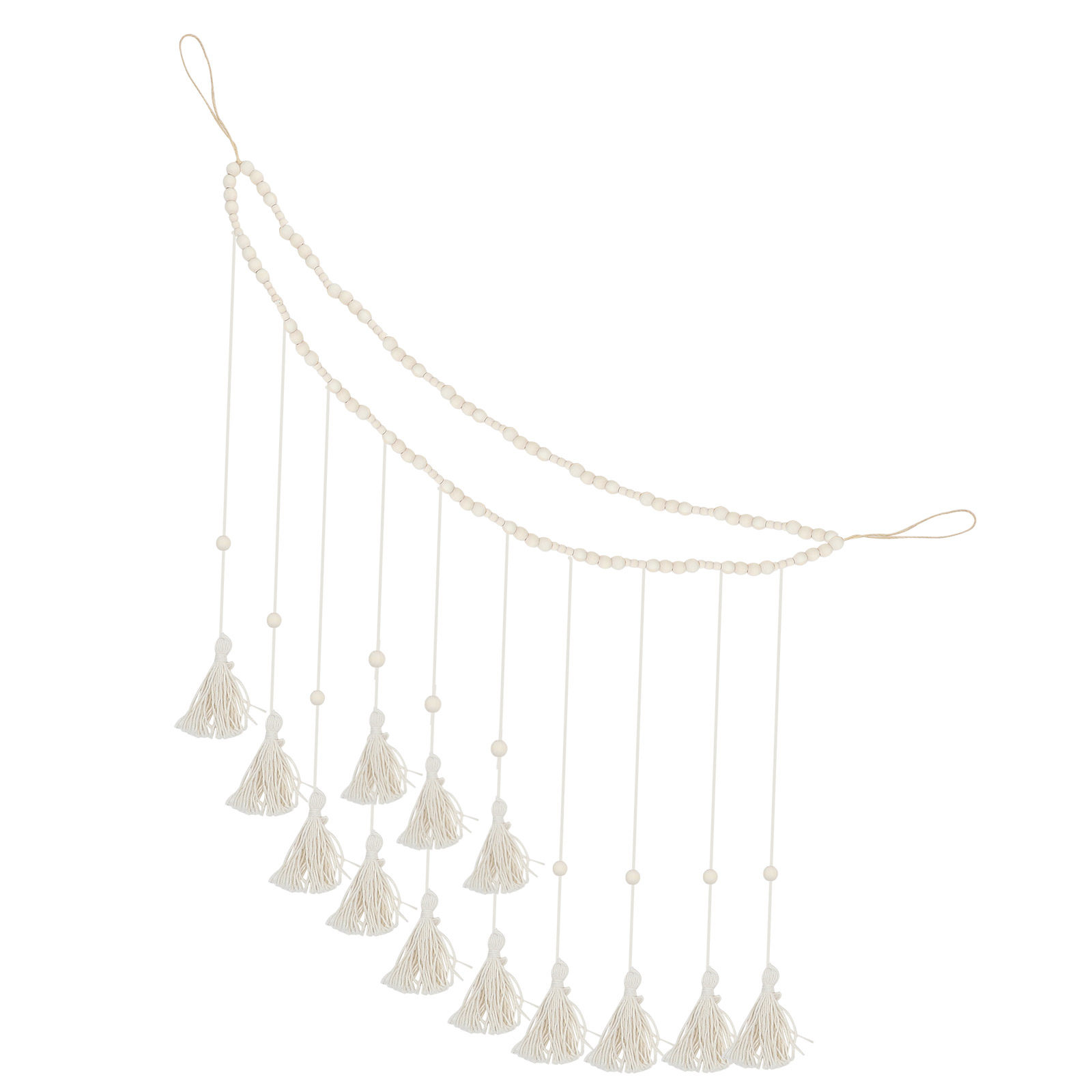 1세트 나무 구슬 사진 가랜드 벽걸이 장식, 태슬과 클 - Home Decor Garland 리뷰 및 가격