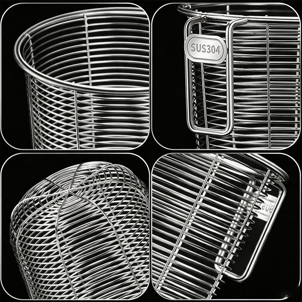 벽걸이형 304 스테인리스 스틸 식기 건조대 배수 가능 - Woven Wall Basket 리뷰 및 가격