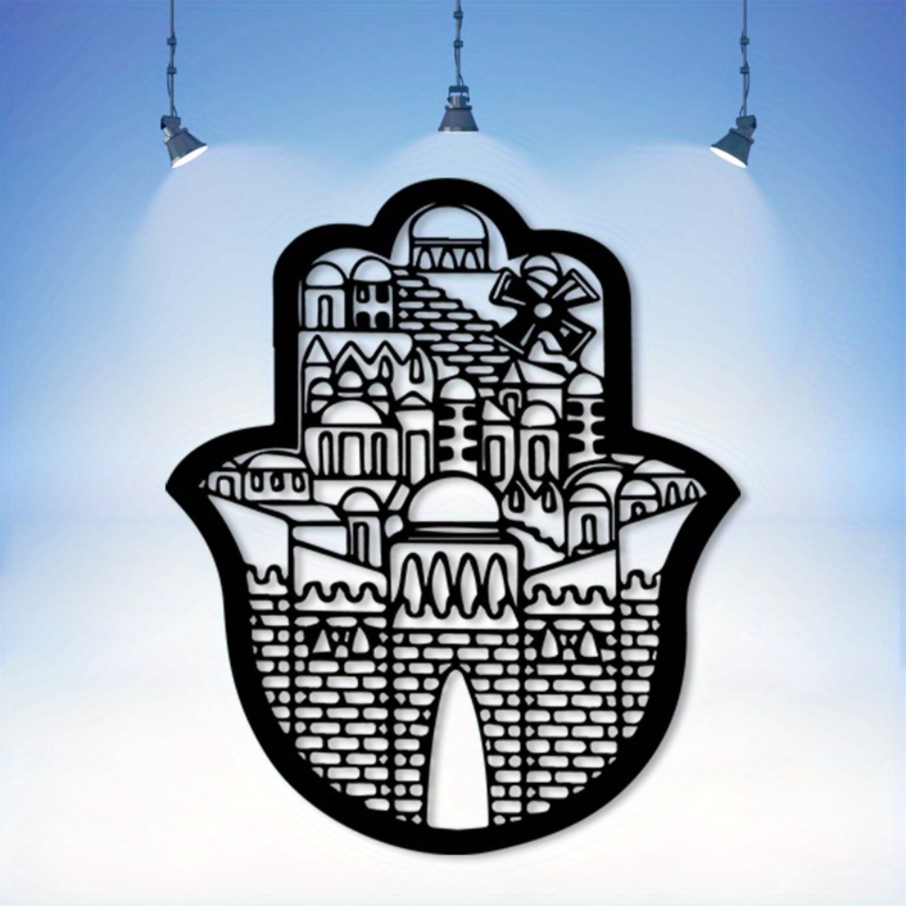 CIFBUY 철제 벽 장식 이슬람 건축 예술 예루살렘  - Home Decor Wall Art 리뷰 및 가격