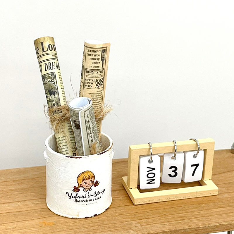 인형 집 미니어처 크래프트 종이 신문 잡지, 미니 레트 - Home Decor Scrap 리뷰 및 가격