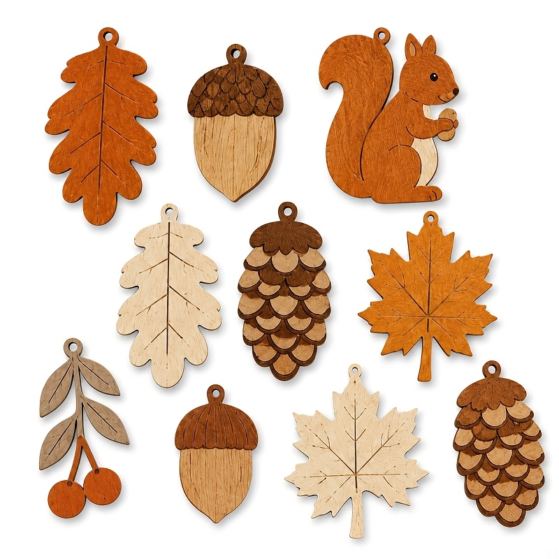 가을 나무 장식 가랜드 다람쥐 단풍잎 도토리 솔방울 배 - Home Decor Garland 리뷰 및 가격