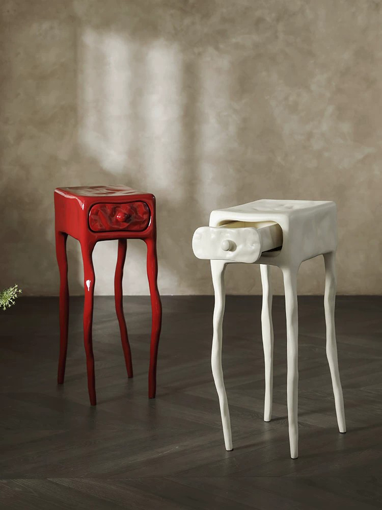 유럽풍 디자이너 미드센추리 클레이 질감 서랍형 사이드  - Home Decor Furniture 리뷰 및 가격