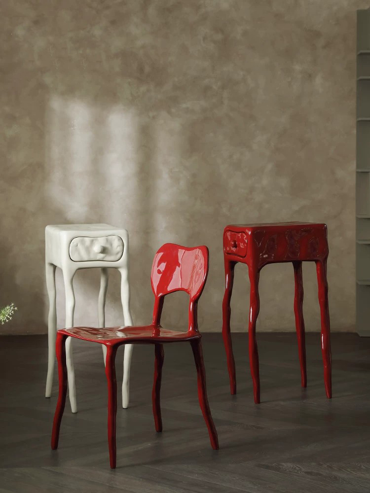 유럽풍 디자이너 미드센추리 클레이 질감 서랍형 사이드  - Home Decor Furniture 리뷰 및 가격