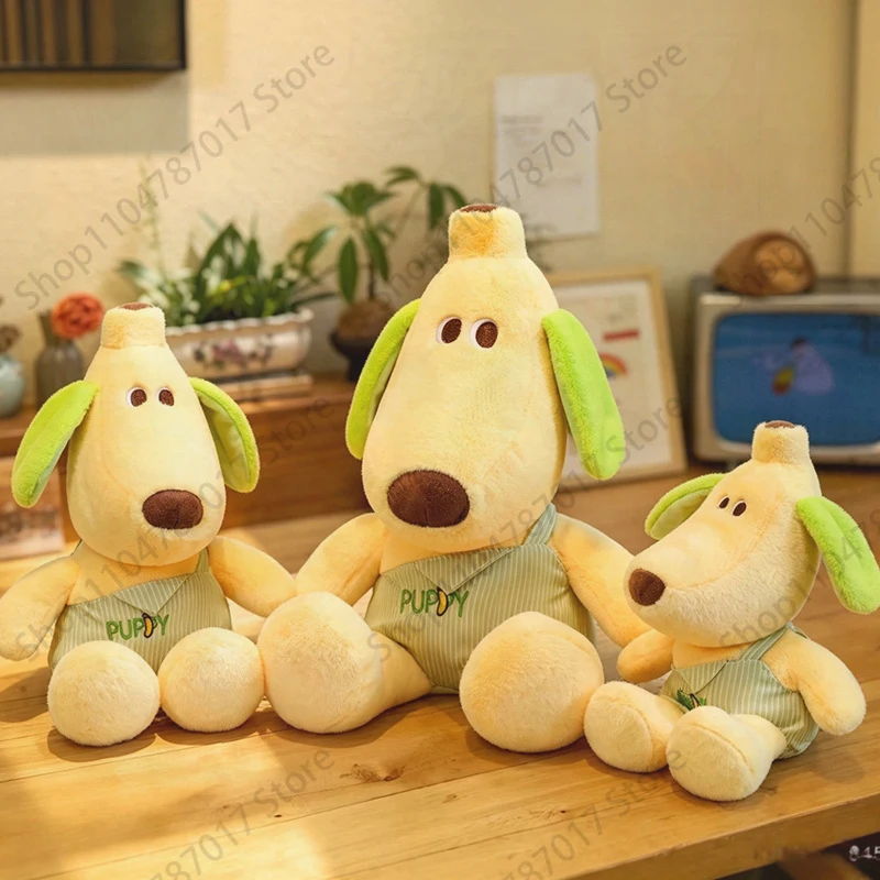 창의적인 바나나 강아지 봉제 인형 귀여운 옷을 입은 강 - Home Decor Exchange 리뷰 및 가격