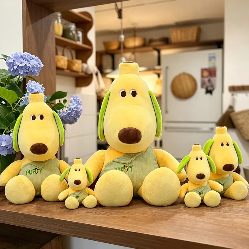 창의적인 바나나 강아지 봉제 인형 귀여운 옷을 입은 강 - Home Decor Exchange 리뷰 및 가격