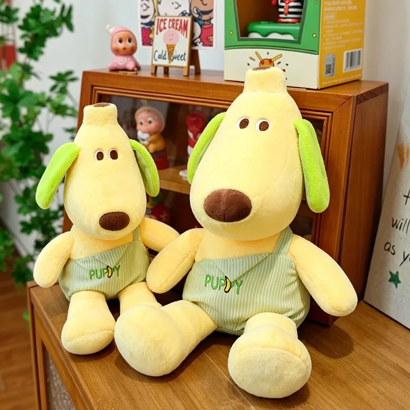 창의적인 바나나 강아지 봉제 인형 귀여운 옷을 입은 강 - Home Decor Exchange 리뷰 및 가격