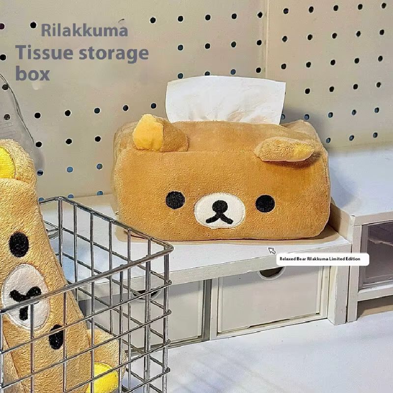 만화 귀여운 리락쿠마 곰 인형 티슈 박스 홀더, 손쉬운 - Home Decor Scrap 리뷰 및 가격